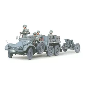   Tamiya German Krupp Protze Towing Truck with 37mm Pak 1/35 (300035259) katonai makett
