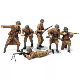 Tamiya French Infantry Set 1/35 (300035288) figura makett