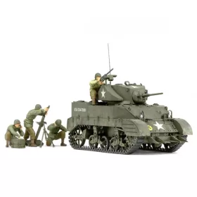  Tamiya U.S. Light Tank M5A1 Pursuit Operation Set 1/35 (300035313) harckocsi makett
