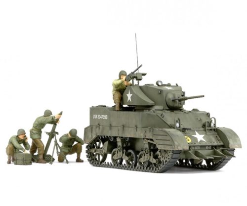 Tamiya U.S. Light Tank M5A1 Pursuit Operation Set 1/35 (300035313) harckocsi makett