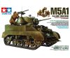 Tamiya U.S. Light Tank M5A1 Pursuit Operation Set 1/35 (300035313) harckocsi makett