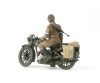 Tamiya British BSA M20 Motorcycle w/Military Police Set 1/35 (300035316) figura makett