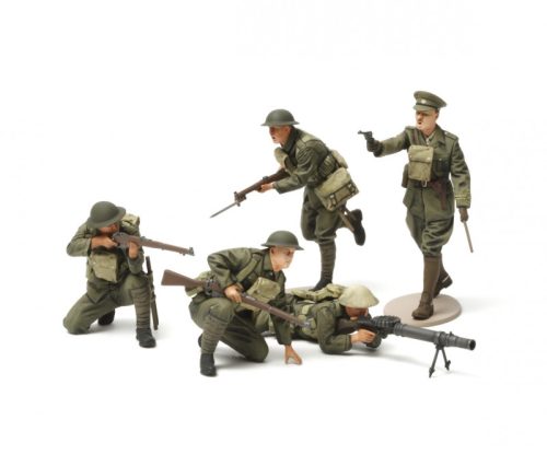 Tamiya WWI British Infantry Set 1/35 (300035339) figura makett