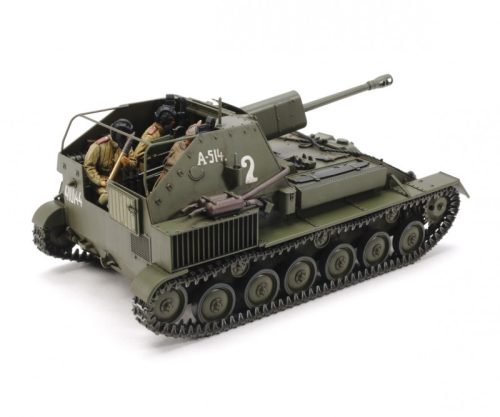 Tamiya Russian Self-Propelled Gun SU-76M 1/35 (300035348) harckocsi makett