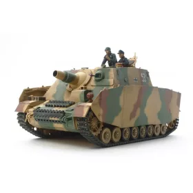   Tamiya German Assault Tank IV Brummbar Late Production 1/35 (300035353) harckocsi makett