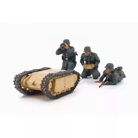   Tamiya German Assault Pioneer Team & Goliath Set 1/35 (300035357) figura makett