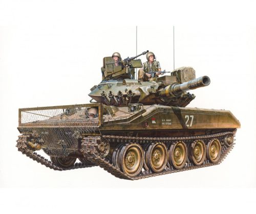 Tamiya U.S. Airborne Tank M551 Sheridan (Vietnam War) 1/35 (300035365) harckocsi makett