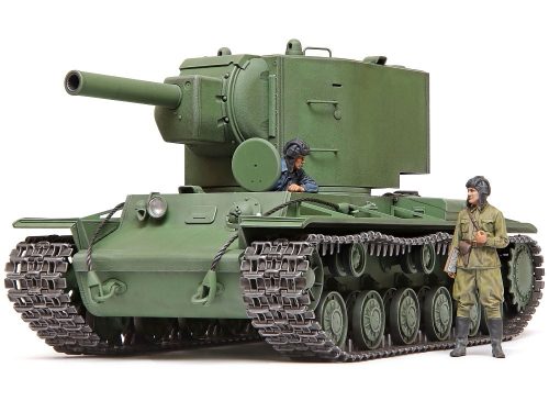 Tamiya Russian Heavy Tank KV-2 1/35 (300035375) harckocsi makett