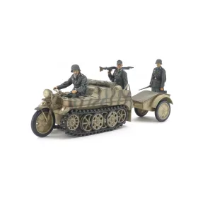   Tamiya German Sd.Kfz.2 Kettenkraftrad (Mid-production) 1/35 (300035377) katonai makett
