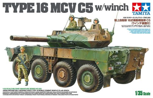 Tamiya JGSDF Type 16 MCV C5 w/Winch 1/35 (300035383) harckocsi makett