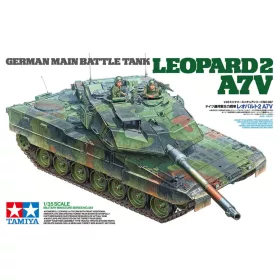   Tamiya German Main Battle Tank Leopard 2 A7V 1/35 (300035387) harckocsi makett