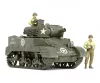 Tamiya U.S. Light Tank M24 Chaffee European Theater 1/35 (300035391) harckocsi makett