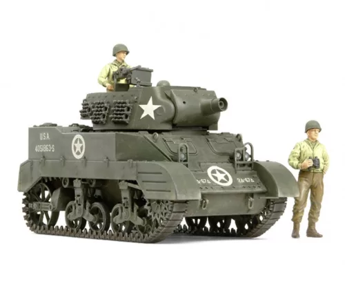 Tamiya U.S. Light Tank M24 Chaffee European Theater 1/35 (300035391) harckocsi makett
