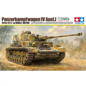   Tamiya Panzerkampfwagen IV Ausf.J Sd.Kfz.161/2 (w/SINGLE MOTOR) 1/16 (300036211) harckocsi makett