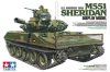 Tamiya US M551 Sheridan (Display Kit) 1/16 (300036213) harckocsi makett