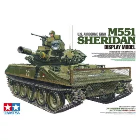   Tamiya US M551 Sheridan (Display Kit) 1/16 (300036213) harckocsi makett