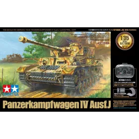   Tamiya German Panzerkampfwagen IV Ausf. J w/Control Unit (300048218) harckocsi makett