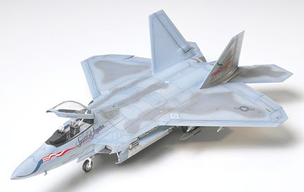 Tamiya Lockheed F-22 Raptor 1/72 (300060763) repülőgép makett