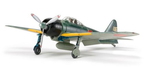 Tamiya Mitsubishi A6M3/3a Zero Fighter (ZEKE) 1/48 (300061108) repülőgép makett