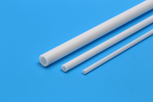 Tamiya Plastic Beams 3mm Pipe x 400 mm (6pcs) (300070219) - Műanyag cső-profil, fehér