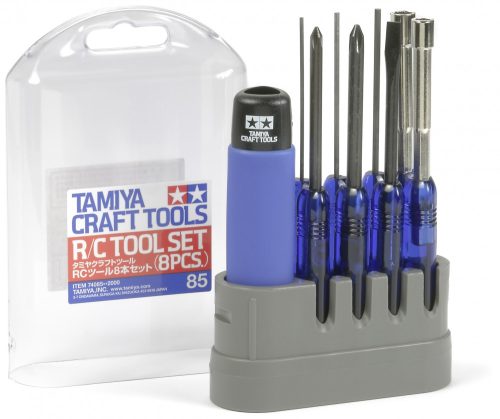 Tamiya R/C Tool Set (8pcs.) (300074085) - Szerszámkészlet R/C modellekhez