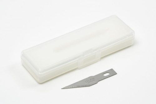 Tamiya Modelers Knife Pro New Razor Blade (Straight Edge) 5pcs (300074099) - Szikepenge, egyenes