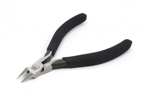 Tamiya Sharp Pointed Side Cutter for Plastic (Slim Jaw) (300074123) - Oldalcsípő makettezéshez