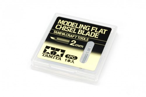 Tamiya Modeling Blade (Flat Chisel 2mm) (300074143) - Vésőfej makettezéshez