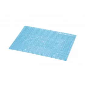   Tamiya Cutting Mat Alpha A4 Blue (300074149) - Vágólap, A4 méret, kék