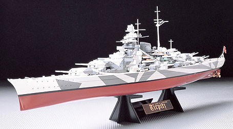 Tamiya German Tirpitz Battleship 1/350 (300078015) hajó makett