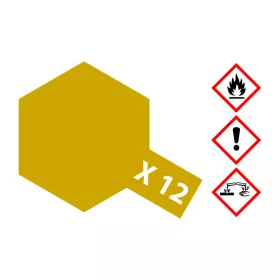   Tamiya X-12 Gold Leaf Gloss 23 ml (300081012) akril makett festék
