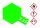Tamiya X-25 Clear Green Gloss 23ml (300081025) akril makettfesték