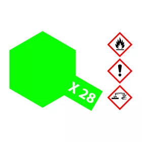   Tamiya X-28 Parkgreen Gloss 23ml (300081028) akril makett festék