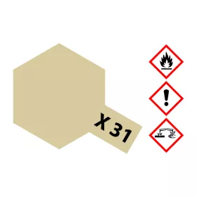   Tamiya X-31 Titanium Gold Gloss 23ml (300081031) akril makett festék