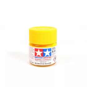   Tamiya X-8 Lemon Yellow Gloss 10ml (300081508) akril makett festék