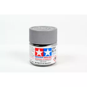   Tamiya X-11 Chrome Silver Gloss 10ml (300081511) akril makett festék