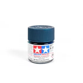   Tamiya X-13 Metallic Blue Gloss 10ml (300081513) akril makett festék