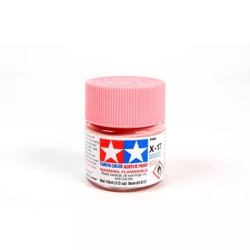   Tamiya X-17 Pink Gloss 10ml Acrylic (300081517) akril makett festék