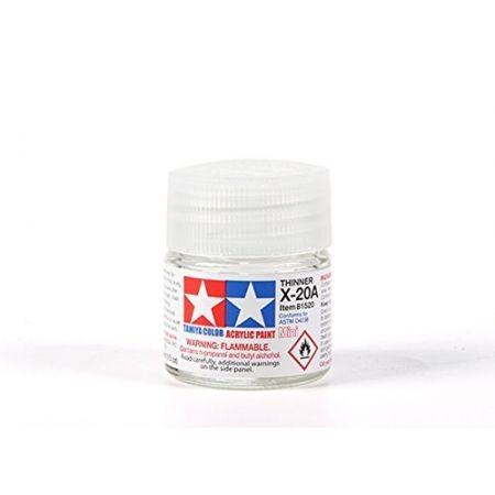 Tamiya X-20A Thinner 10ml Acrylic (300081520) - Hígító akril makett festékhez