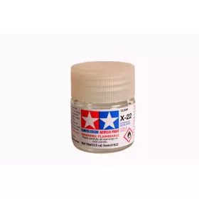   Tamiya X-22 Clear Gloss 10ml (300081522) akril lakk makett festék
