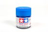 Tamiya X-23 Clear Blue Gloss 10ml (300081523) akril makettfesték