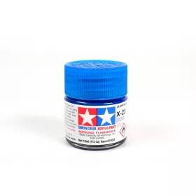   Tamiya X-23 Clear Blue Gloss 10ml (300081523) akril makett festék