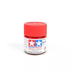   Tamiya X-27 Clear Red Gloss 10ml (300081527) akril makett festék