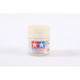   Tamiya X-35 Semi Gloss Clear 10ml Acrylic (300081535) akril lakk makett festék