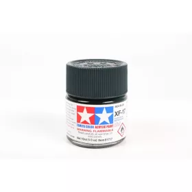   Tamiya XF-17 Flat Sea Blue 10ml (300081717) akril makett festék