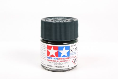 Tamiya XF-17 Flat Sea Blue 10ml (300081717) akril makettfesték