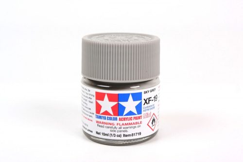 Tamiya XF-19 Flat Sky Grey 10ml (300081719) akril makettfesték