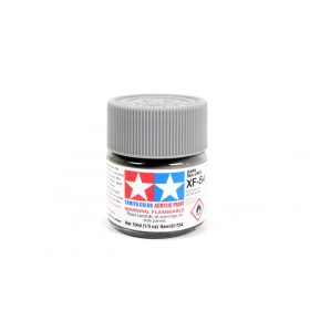   Tamiya XF-54 Flat Dark Sea Grey 10ml (300081754) akril makett festék