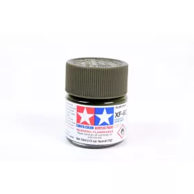   Tamiya XF-62 Flat Olive Drab 10ml (300081762) akril makett festék