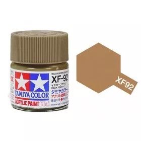   Tamiya XF-92 Flat Yellow-Brown DAK 1941 10ml (300081792) akril makett festék